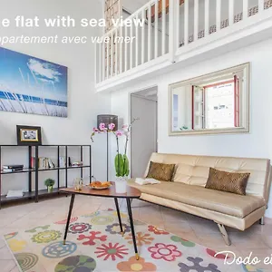  Appartement Awesome Flat With Sea View - Dodo Et Tartine